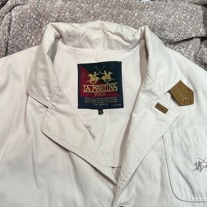 La Martina Men’s Casual Polo Jacket